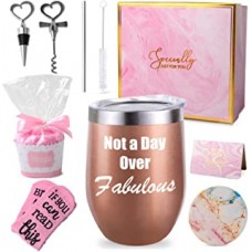 HMGDFUE Gifts for Mother&#x27;s Day from Daughter, Preserved Rose with Necklace Gift Box Personalized Mothers Day Card for Mom Grandma Wife